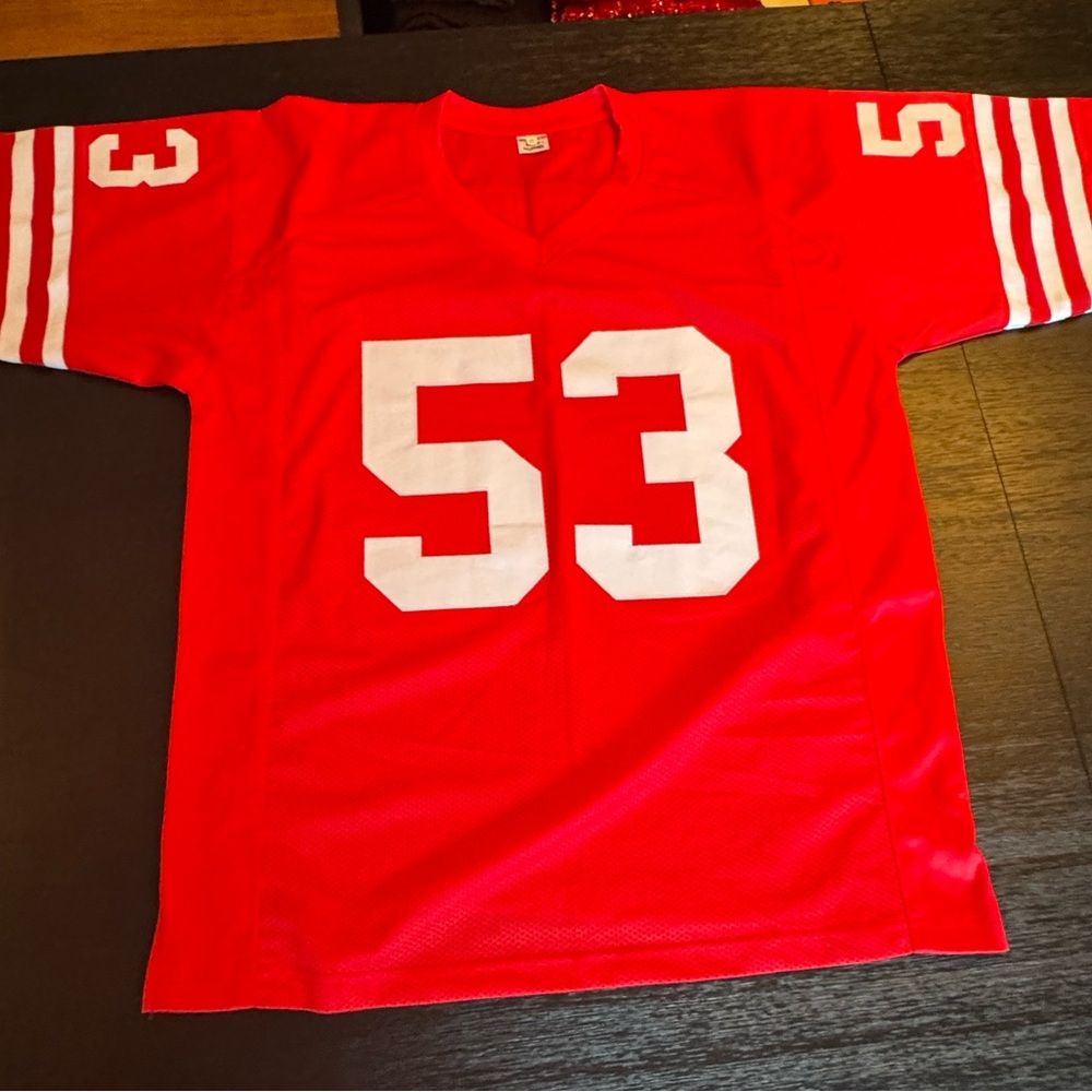 Beckett Authentication Verified 49ers Bill Romanowski Signed Jersey - Picture 2 of 6